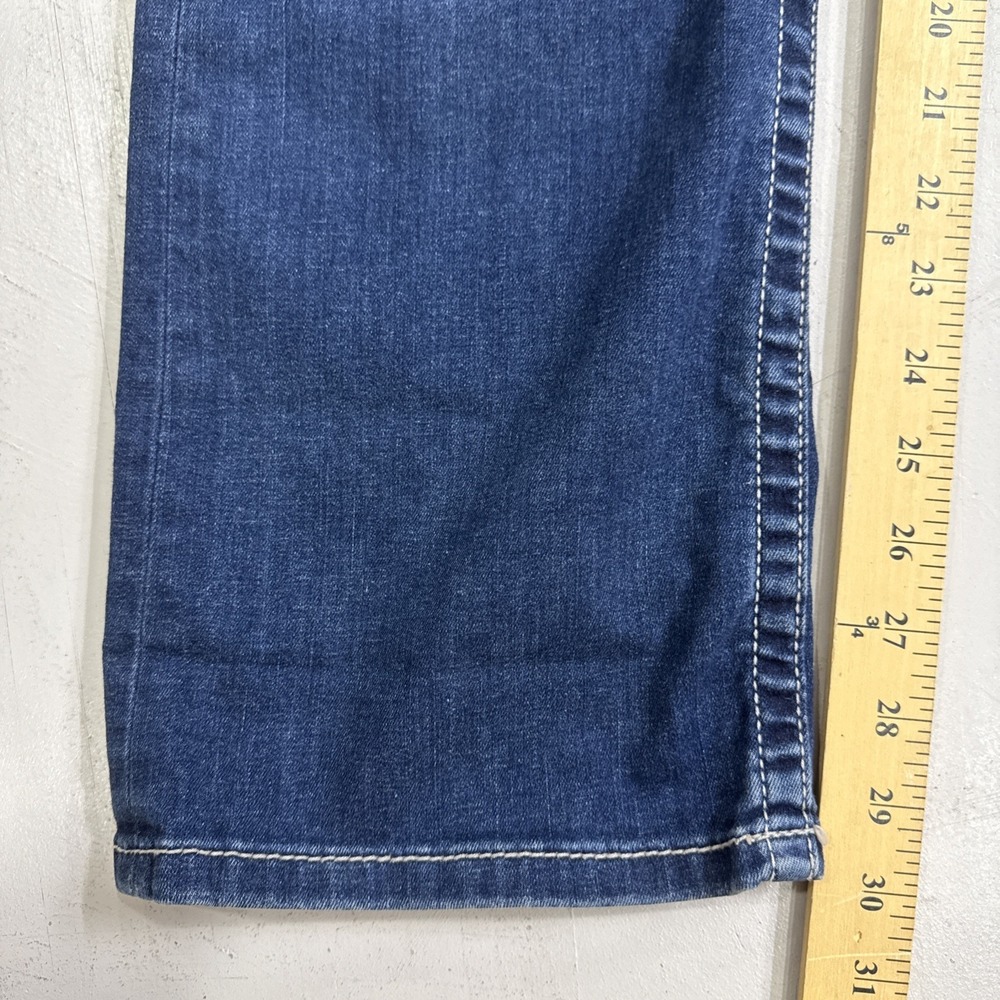 BKE Jeans Payton Womens 32R Mid Rise Blue Denim Bootcut Stretch BUCKLE - Picture 6 of 9